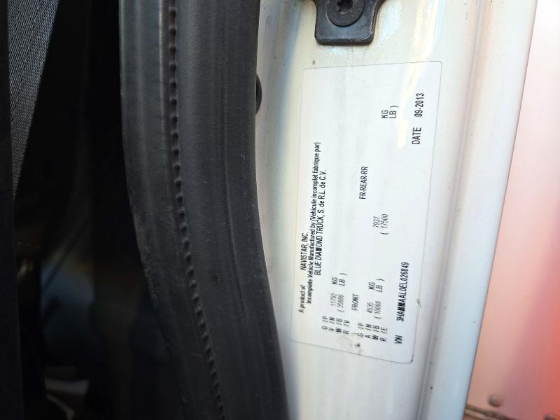 71711566 :رقم المزاد ، 3HAMMAAL0EL026849 vin ، 2014 International 4000 مزاد بيع