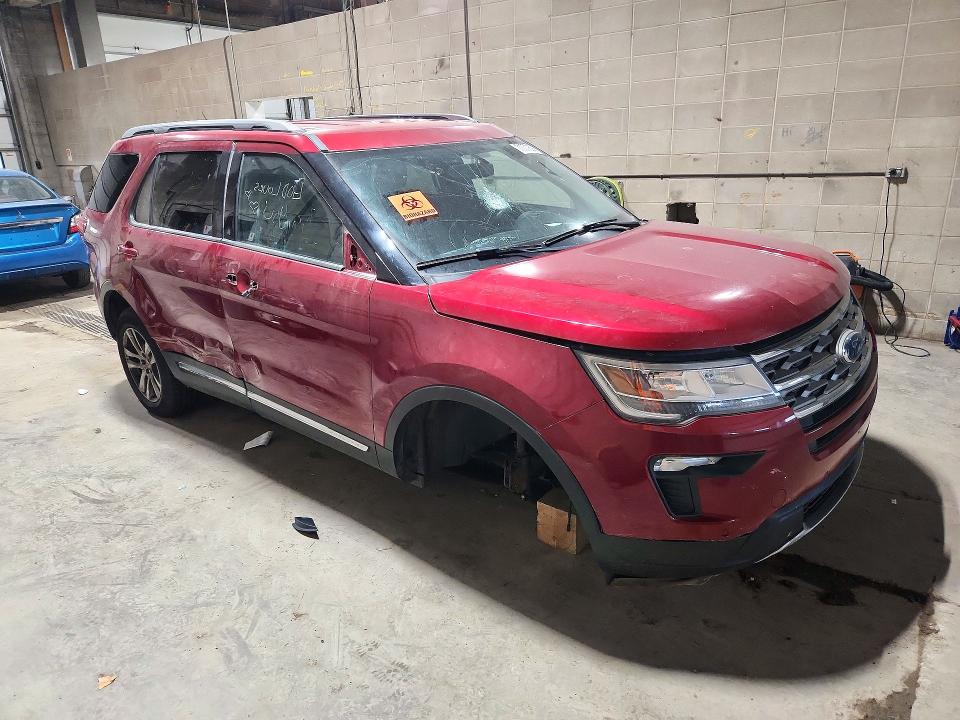 2018 Ford Explorer მანქანა იყიდება აუქციონზე, vin: 1FM5K8D86JGA68337, აუქციონის ნომერი: 71777826