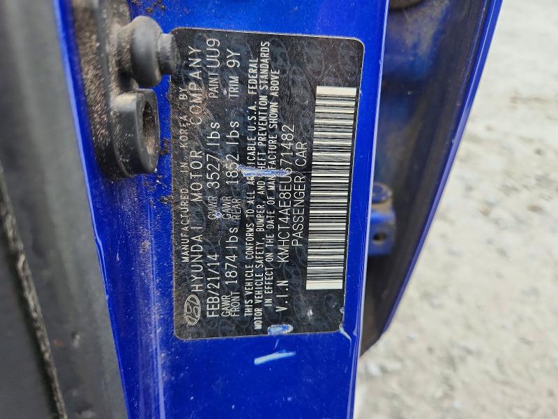 Продажа на аукционе авто 2014 Hyundai Accent, vin: KMHCT4AE8EU671482, номер лота: 72018856