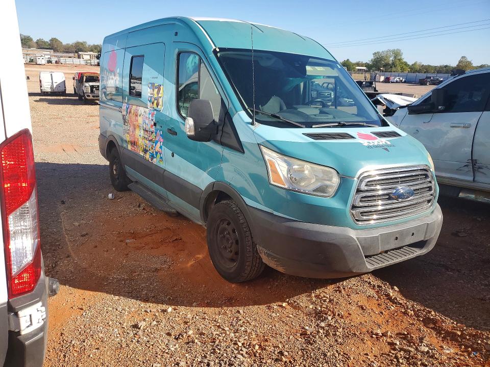 71578926 :رقم المزاد ، 1FDZK1CM3FKA16420 vin ، 2015 Ford Transit مزاد بيع
