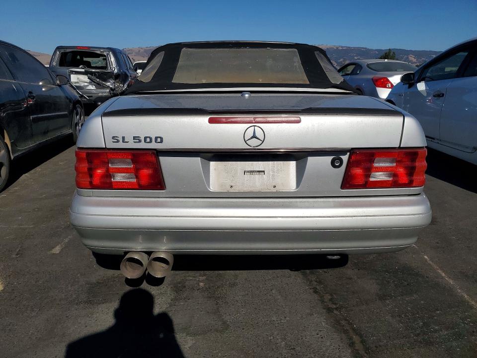 2002 Mercedes-benz Sl მანქანა იყიდება აუქციონზე, vin: WDBFA68F42F202356, აუქციონის ნომერი: 72161896