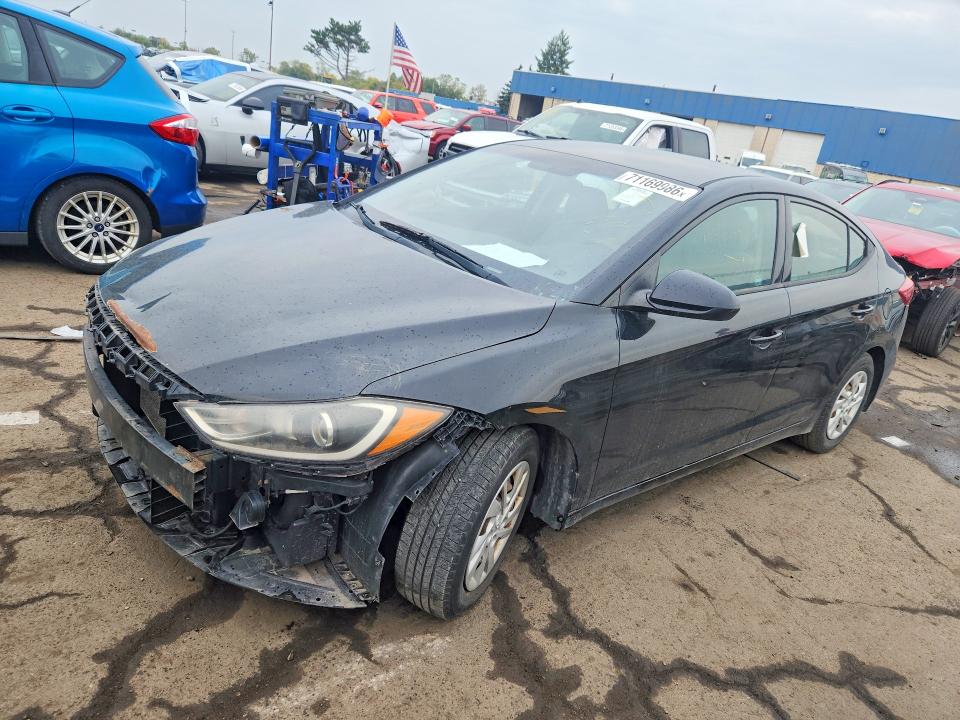 2017 Hyundai Elantra მანქანა იყიდება აუქციონზე, vin: 5NPD74LF5HH102171, აუქციონის ნომერი: 71169986