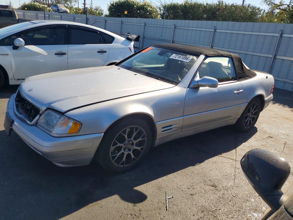 2002 Mercedes-benz Sl მანქანა იყიდება აუქციონზე, vin: WDBFA68F42F202356, აუქციონის ნომერი: 72161896