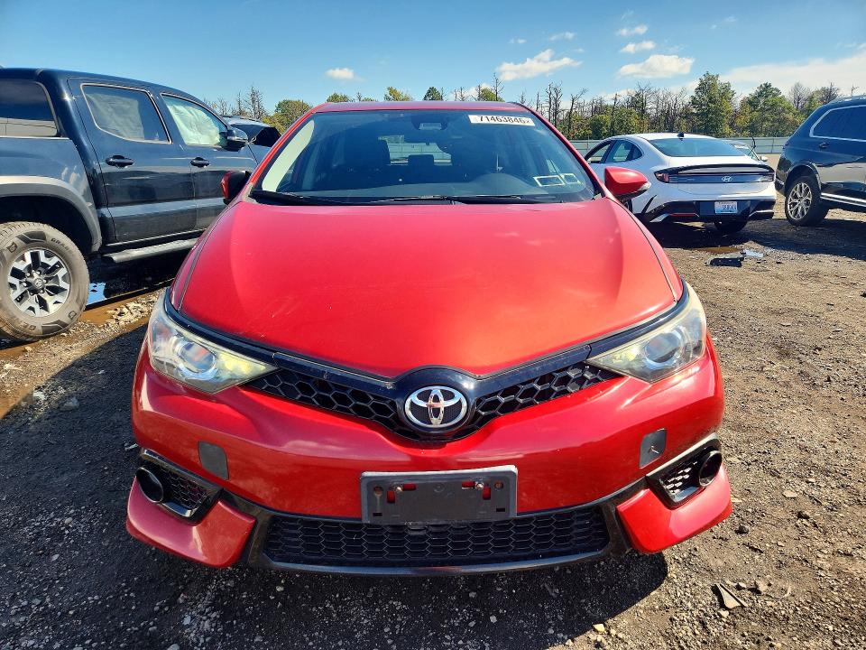 Aukcja sprzedaży 2017 Toyota Corolla Im, vin: JTNKARJE0HJ529924, numer aukcji: 71463846