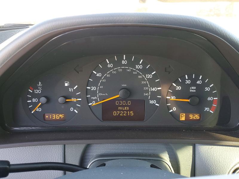 72201606 :رقم المزاد ، WDBJF65J82B464005 vin ، 2002 Mercedes-benz E مزاد بيع