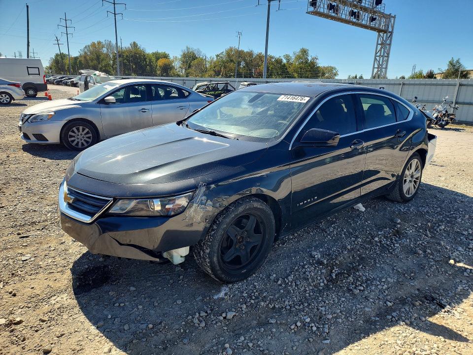 2015 Chevrolet Impala მანქანა იყიდება აუქციონზე, vin: 2G11X5SL2F9192548, აუქციონის ნომერი: 71416476