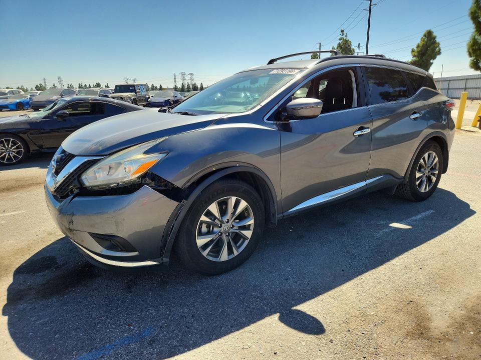 71293196 :رقم المزاد ، 5N1AZ2MG0GN165200 vin ، 2016 Nissan Murano مزاد بيع