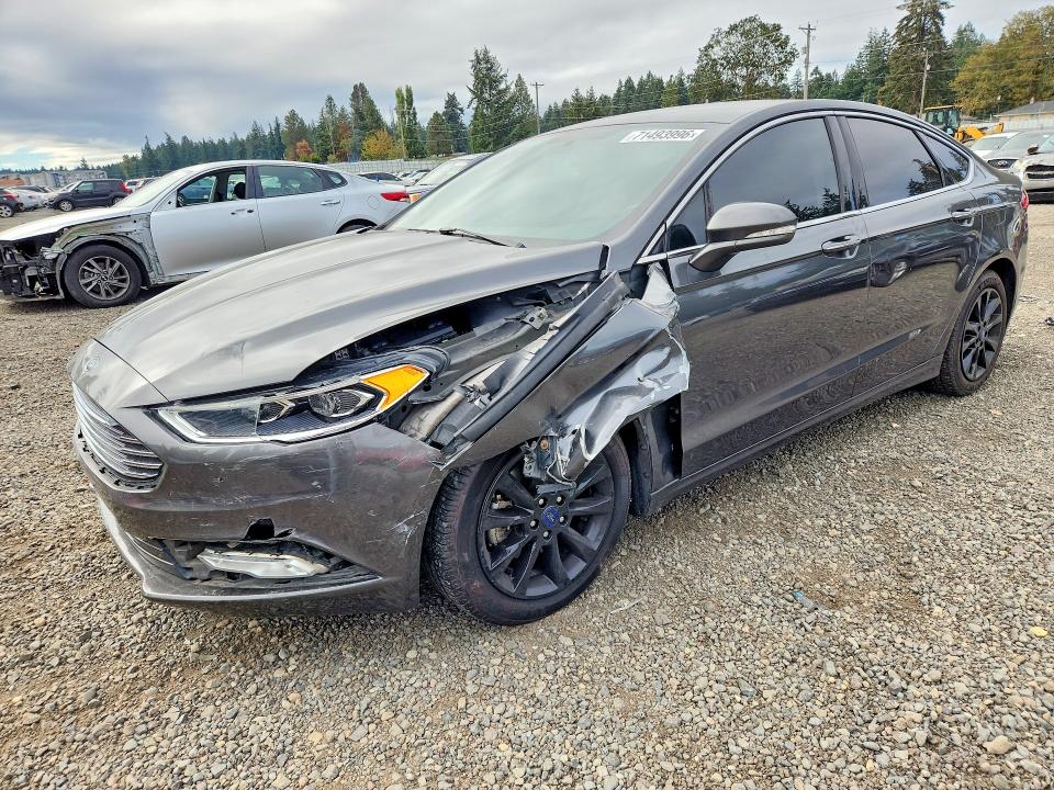 2017 Ford Fusion მანქანა იყიდება აუქციონზე, vin: 3FA6P0HD2HR378478, აუქციონის ნომერი: 71493996