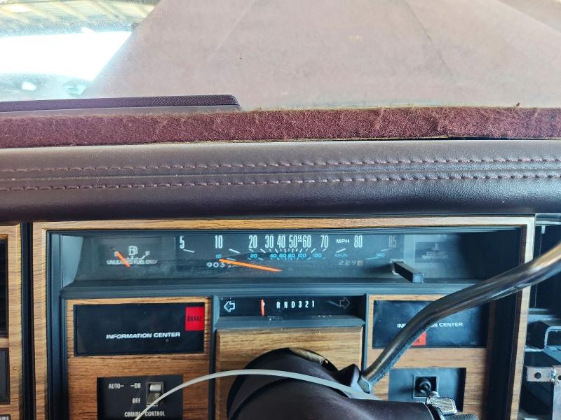 1985 Cadillac Eldorado მანქანა იყიდება აუქციონზე, vin: 1G6EL5782FE602080, აუქციონის ნომერი: 72043326