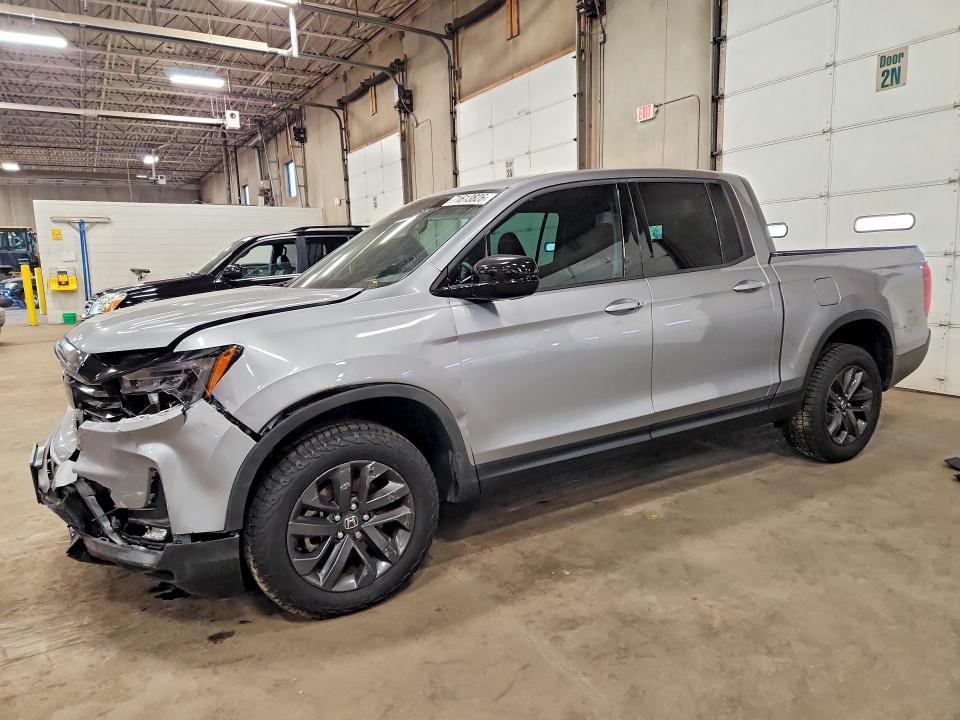 2021 Honda Ridgeline მანქანა იყიდება აუქციონზე, vin: 5FPYK3F11MB015586, აუქციონის ნომერი: 71613826