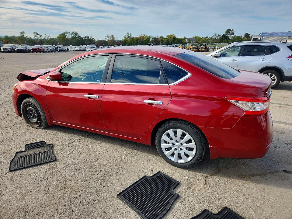 2013 Nissan Sentra მანქანა იყიდება აუქციონზე, vin: 3N1AB7AP5DL783704, აუქციონის ნომერი: 71036056