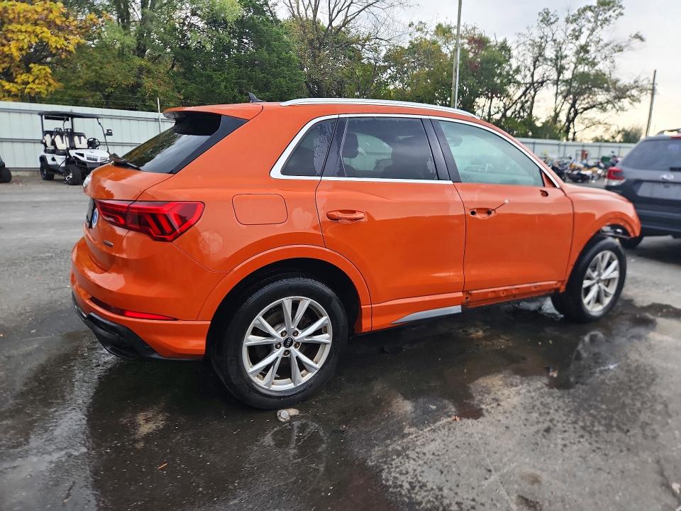 72754966 :رقم المزاد ، WA1DECF35P1106822 vin ، 2023 Audi Q3 مزاد بيع