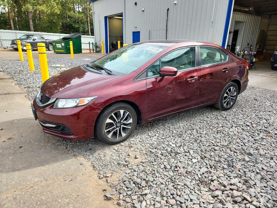 Продажа на аукционе авто 2015 Honda Civic, vin: 19XFB2F80FE111113, номер лота: 72151596