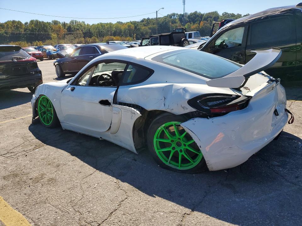 2016 Porsche Cayman მანქანა იყიდება აუქციონზე, vin: WP0ZZZ98ZGK199692, აუქციონის ნომერი: 73062196