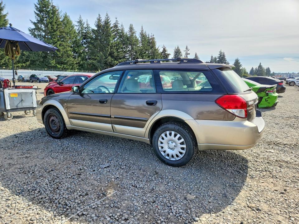 2008 Subaru Outback მანქანა იყიდება აუქციონზე, vin: 4S4BP60C887330940, აუქციონის ნომერი: 70886536