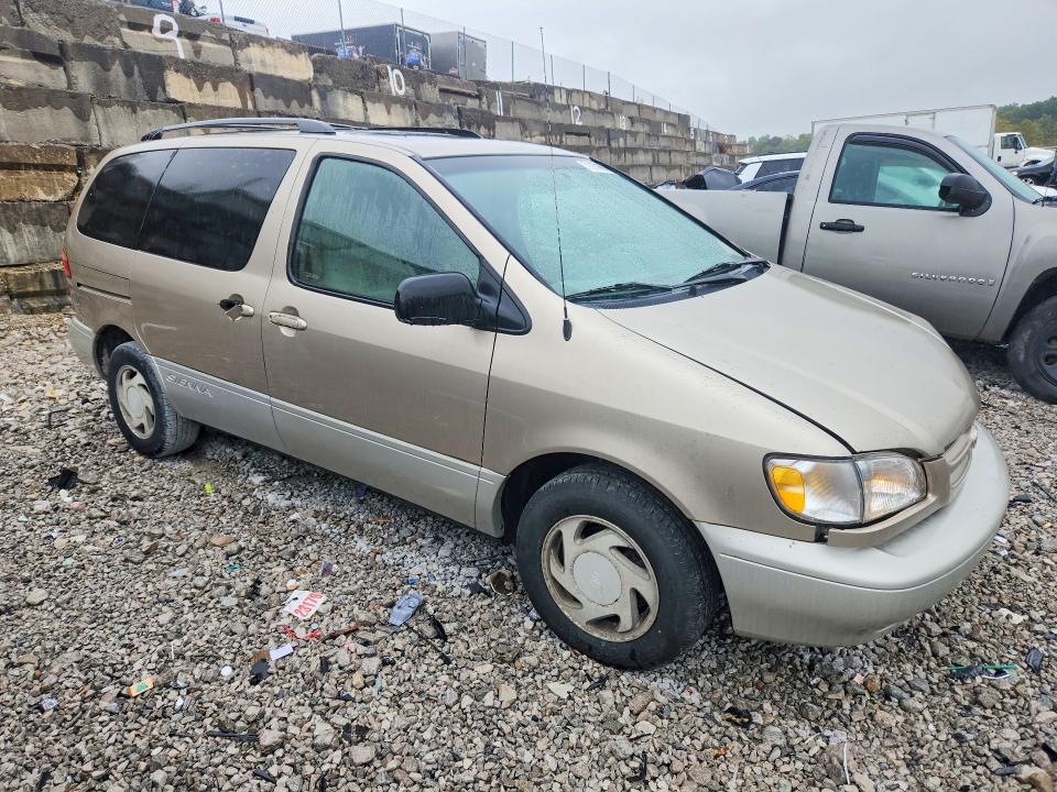 2000 Toyota Sienna მანქანა იყიდება აუქციონზე, vin: 4T3ZF13C7YU278032, აუქციონის ნომერი: 71159996