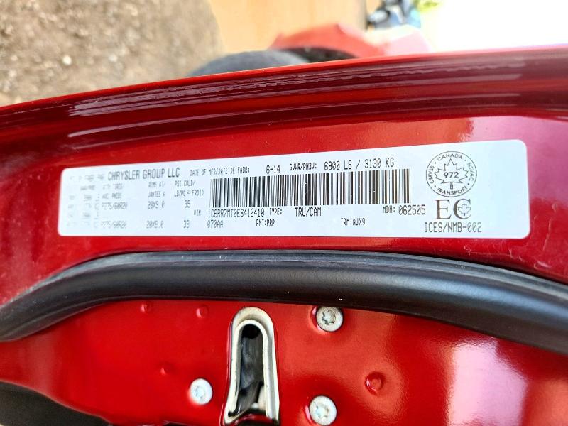 2014 Ram 1500 მანქანა იყიდება აუქციონზე, vin: 1C6RR7MT0ES410410, აუქციონის ნომერი: 71393556