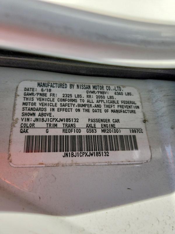 71843076 :رقم المزاد ، JN1BJ1CPXJW185132 vin ، 2018 Nissan Rogue Sport مزاد بيع