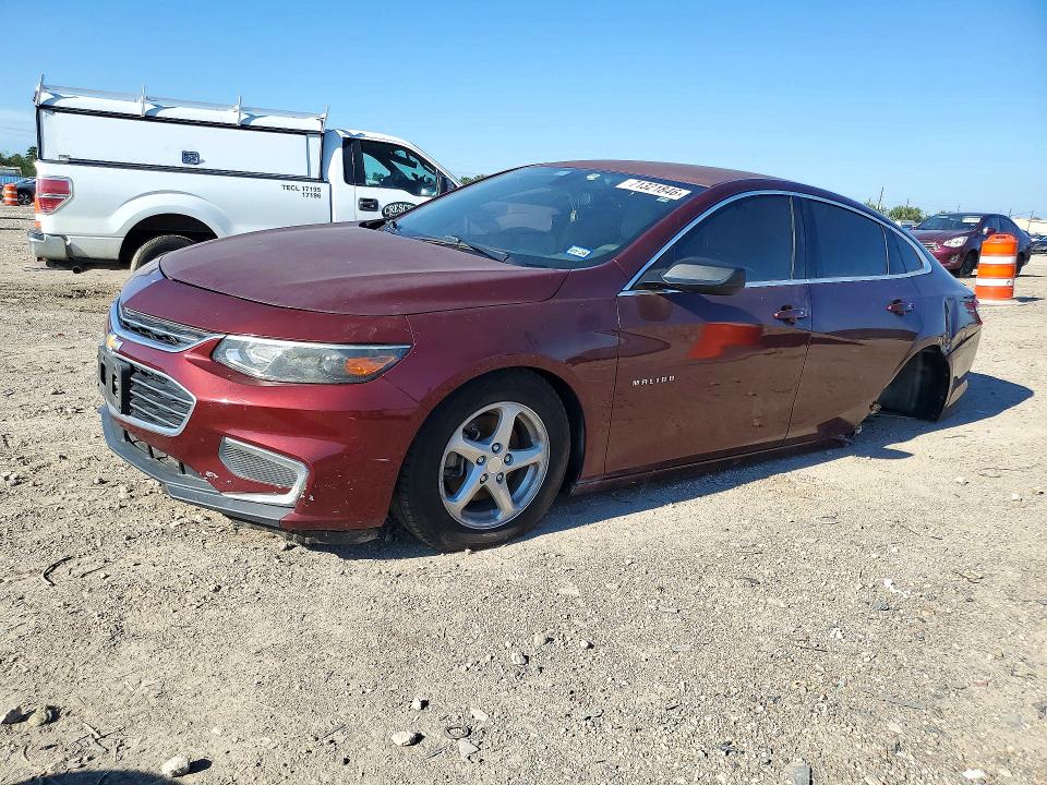 71321846 :رقم المزاد ، 1G1ZB5ST0GF186998 vin ، 2016 Chevrolet Malibu مزاد بيع