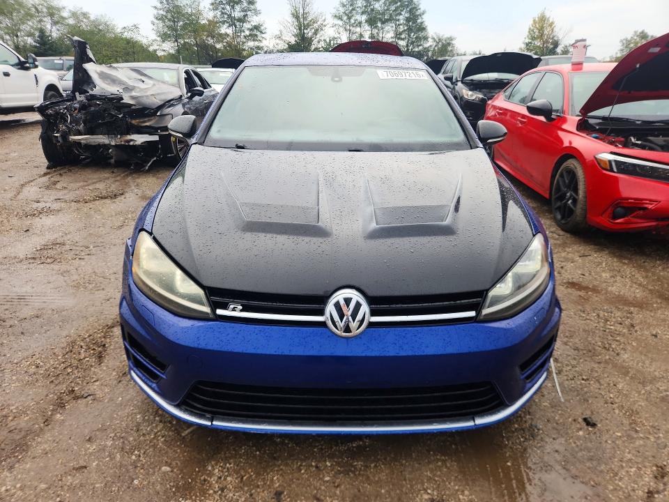 2016 Volkswagen Golf R მანქანა იყიდება აუქციონზე, vin: WVWUF7AU5GW093468, აუქციონის ნომერი: 70697216