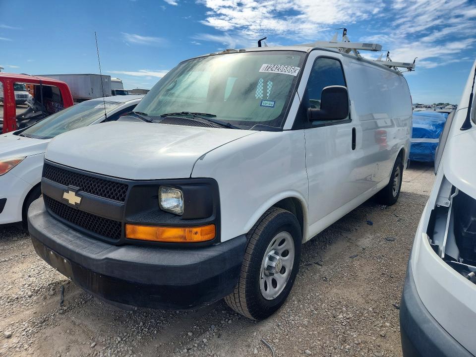 Aukcja sprzedaży 2013 Chevrolet Express G1500, vin: 1GCSGAFXXD1116966, numer aukcji: 72428686