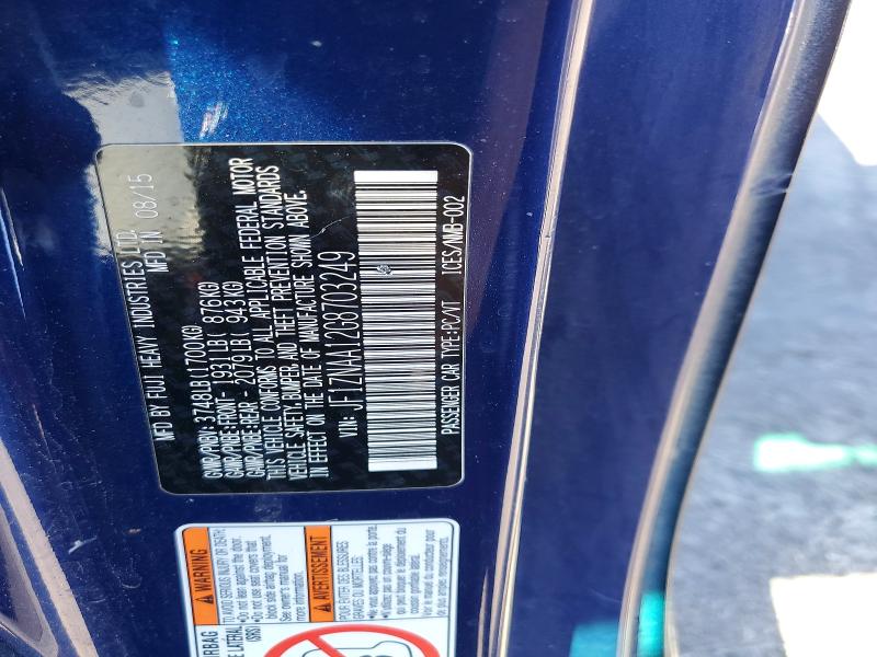 2016 Scion Fr-s მანქანა იყიდება აუქციონზე, vin: JF1ZNAA12G8703249, აუქციონის ნომერი: 71499746
