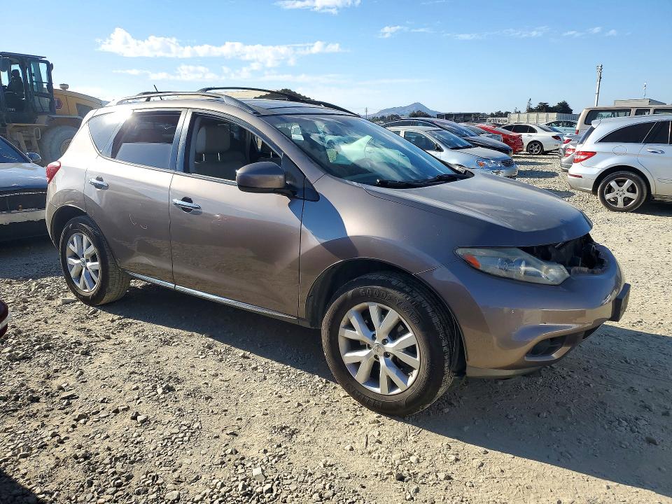 72597486 :رقم المزاد ، JN8AZ1MW4CW201484 vin ، 2012 Nissan Murano مزاد بيع