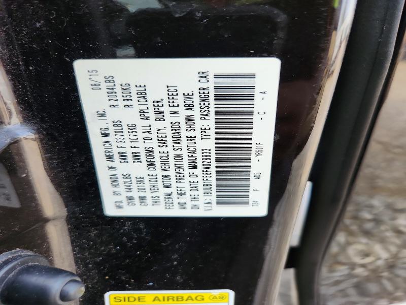 70881806 :رقم المزاد ، 19UUB1F58FA028833 vin ، 2015 Acura Tlx مزاد بيع
