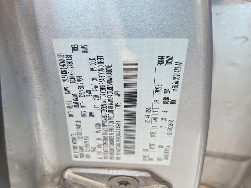 Продажа на аукционе авто 2016 Ford Escape, vin: 1FMCU0J95GUA74981, номер лота: 71778876