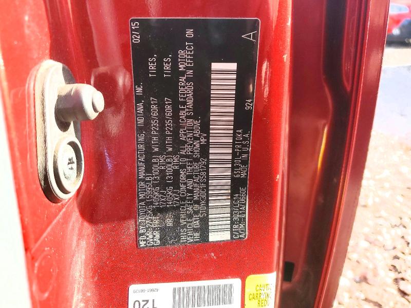 Продаж на аукціоні авто 2015 Toyota Sienna, vin: 5TDYK3DC1FS581792, номер лоту: 71935356