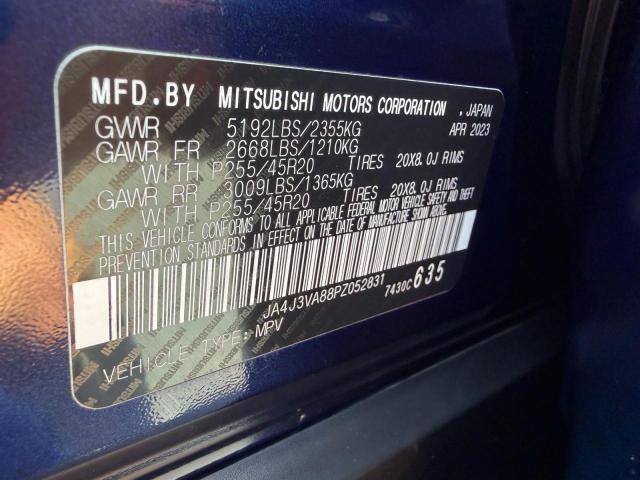 Aukcja sprzedaży 2023 Mitsubishi Outlander, vin: JA4J3VA88PZ052831, numer aukcji: 72257346