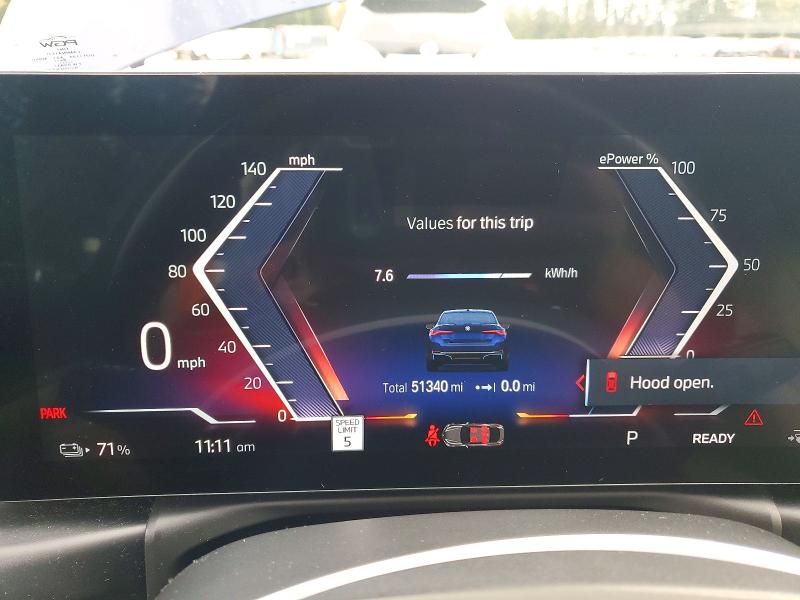 Продаж на аукціоні авто 2023 Bmw I4, vin: WBY73AW05PFP24713, номер лоту: 71828626