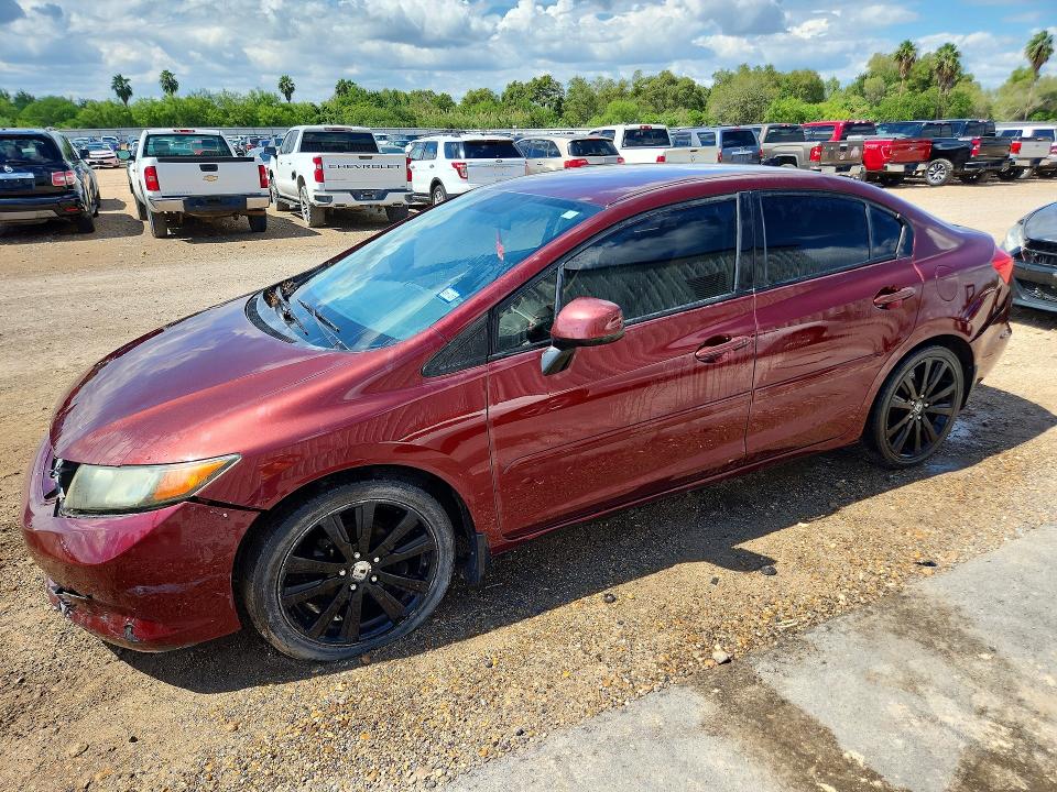 Продаж на аукціоні авто 2012 Honda Civic, vin: 2HGFB2F58CH541110, номер лоту: 71835496