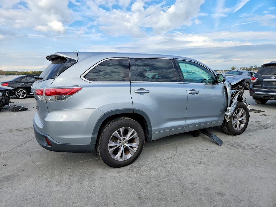 2014 Toyota Highlander მანქანა იყიდება აუქციონზე, vin: 5TDZKRFH6ES009941, აუქციონის ნომერი: 71410236