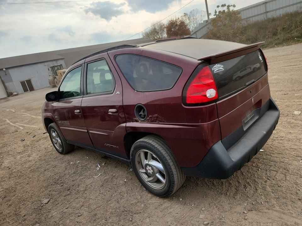 71913326 :رقم المزاد ، 3G7DA03E52S605776 vin ، 2002 Pontiac Aztek مزاد بيع