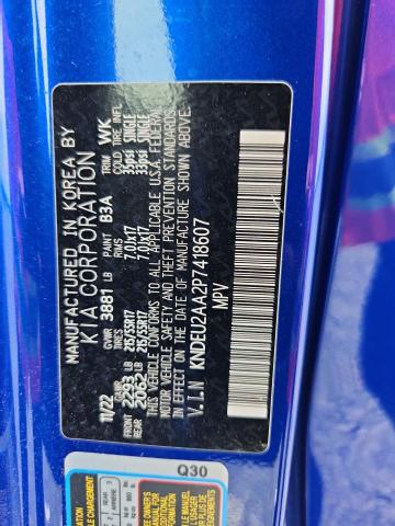 71722766 :رقم المزاد ، KNDEU2AA2P7418607 vin ، 2023 Kia Seltos مزاد بيع