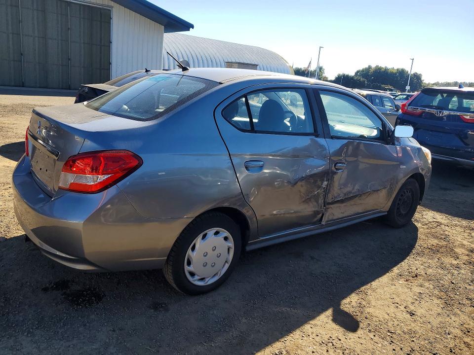 2020 Mitsubishi Mirage მანქანა იყიდება აუქციონზე, vin: ML32F3FJ7LHF11158, აუქციონის ნომერი: 72377916