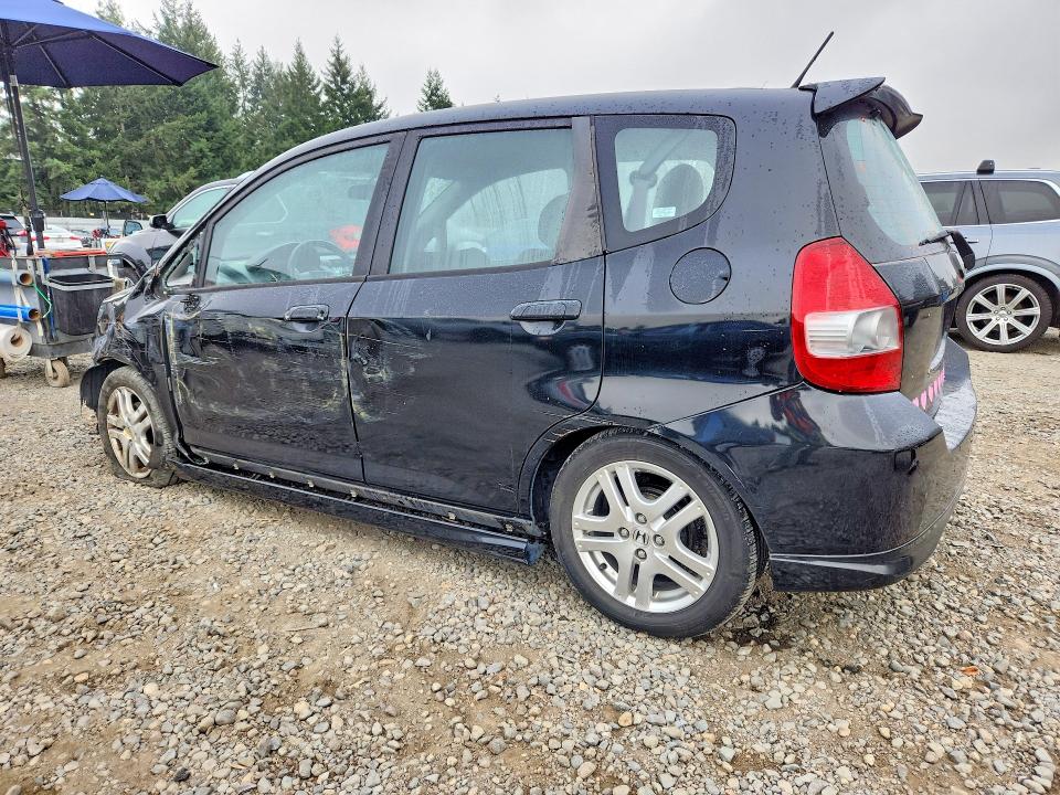 2007 Honda Fit მანქანა იყიდება აუქციონზე, vin: JHMGD38677S035595, აუქციონის ნომერი: 70347866