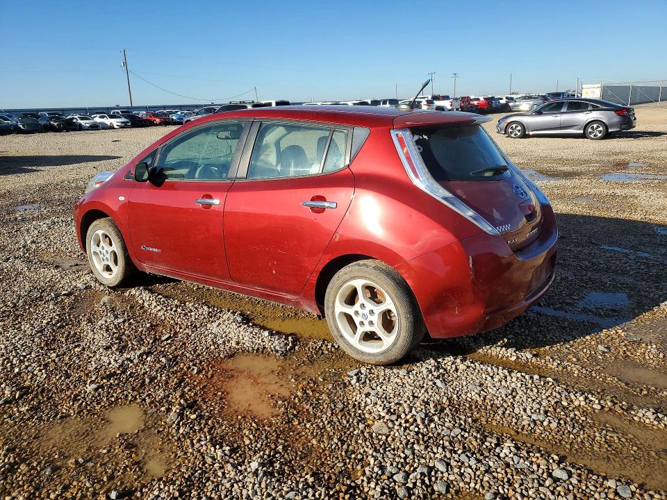 2011 Nissan Leaf მანქანა იყიდება აუქციონზე, vin: JN1AZ0CP7BT000617, აუქციონის ნომერი: 71659666