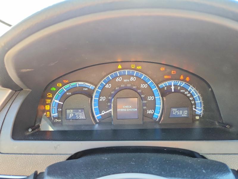 71607886 :رقم المزاد ، 4T1BD1FK9CU008053 vin ، 2012 Toyota Camry Hybrid مزاد بيع