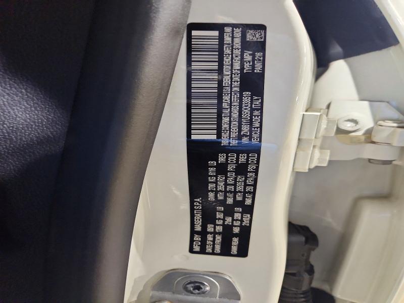 70777146 :رقم المزاد ، ZN661YUS5KX338519 vin ، 2019 Maserati Levante مزاد بيع