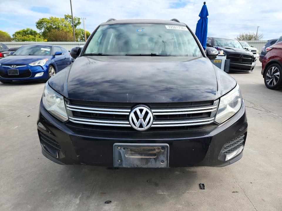 72501736 :رقم المزاد ، WVGAV7AX6FW556874 vin ، 2015 Volkswagen Tiguan مزاد بيع