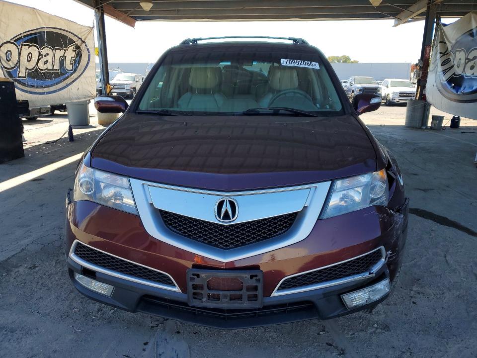 2011 Acura Mdx მანქანა იყიდება აუქციონზე, vin: 2HNYD2H64BH510484, აუქციონის ნომერი: 70992066