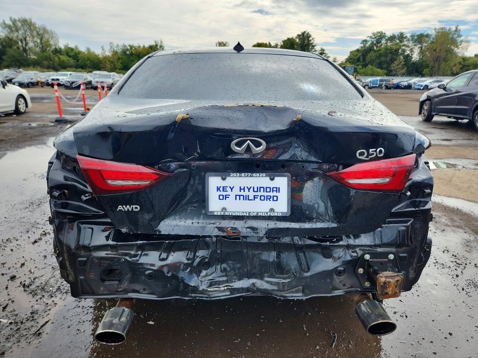 Aukcja sprzedaży 2018 Infiniti Q50, vin: JN1EV7AR2JM611822, numer aukcji: 70612606