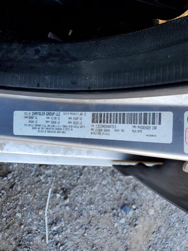 Продажа на аукционе авто 2013 Chrysler 200, vin: 1C3CCBAB3DN647313, номер лота: 71202086