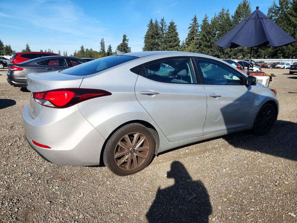 Aukcja sprzedaży 2015 Hyundai Elantra, vin: 5NPDH4AE3FH607338, numer aukcji: 72426866