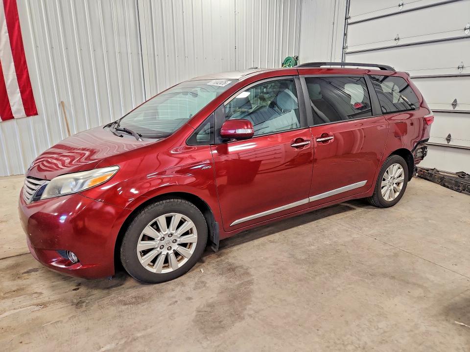Продажа на аукционе авто 2017 Toyota Sienna, vin: 5TDDZ3DC2HS166770, номер лота: 71042476