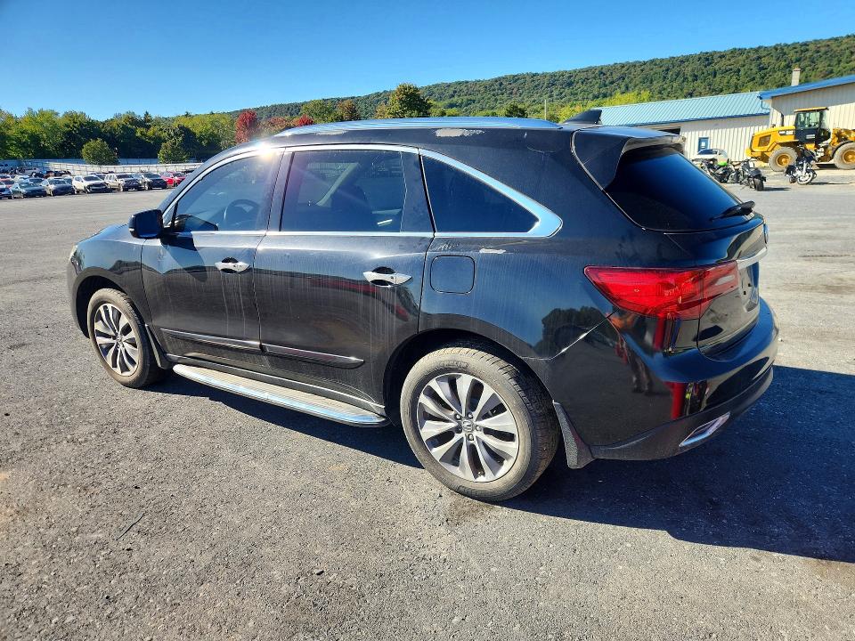 72114506 :رقم المزاد ، 5FRYD4H49GB042876 vin ، 2016 Acura Mdx مزاد بيع