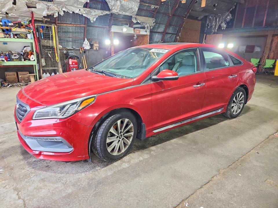 Auction sale of the 2017 Hyundai Sonata, vin: 5NPE34AF6HH486349, lot number: 71293216