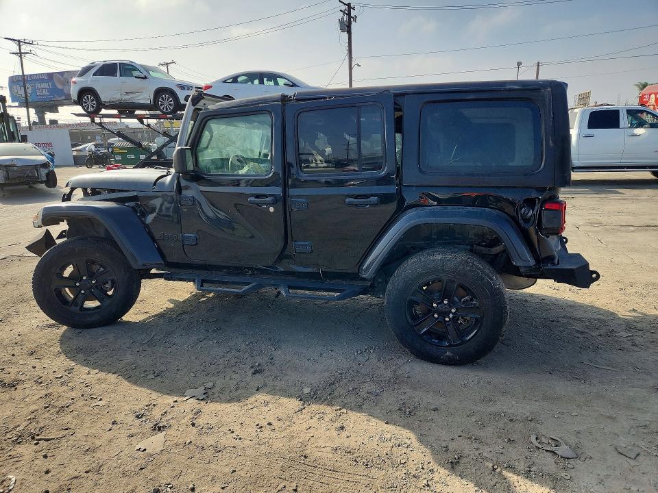 71234956 :رقم المزاد ، 1C4HJXEG1MW555878 vin ، 2021 Jeep Wrangler Unlimited مزاد بيع